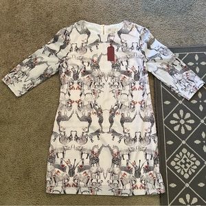 Ted Baker London Safari Animals Cocktail Dress